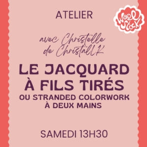 Le jacquard à fils tirés ou stranded colorwork à deux mains - Tricot