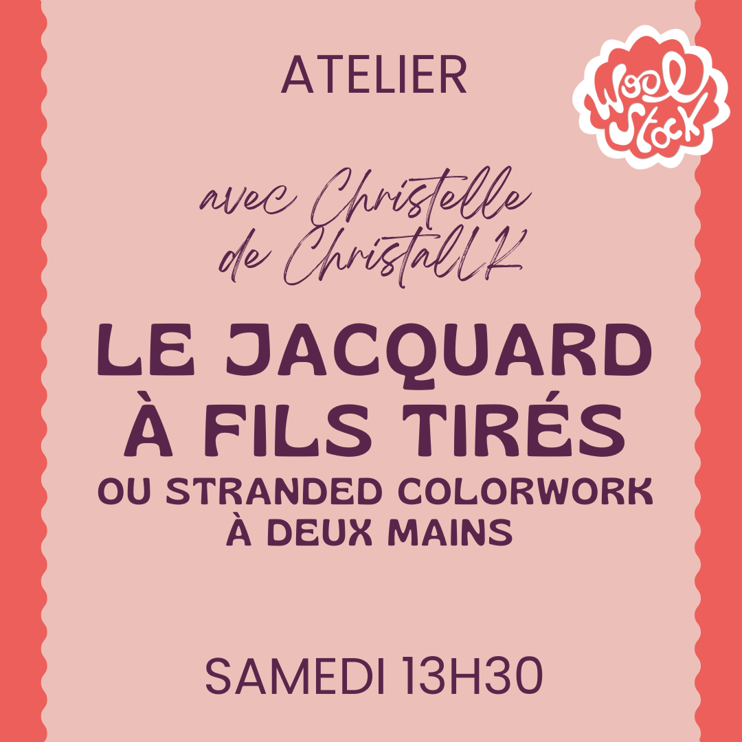 Le jacquard à fils tirés ou stranded colorwork à deux mains - Tricot