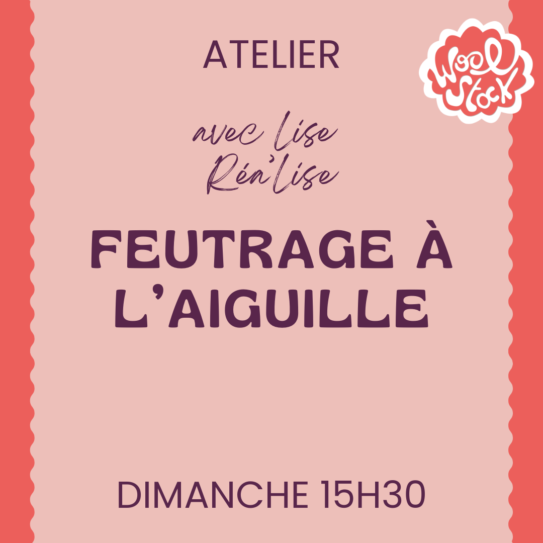 Feutrage à l'aiguille - Feutrage Dimanche