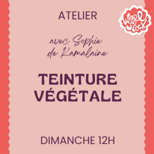 Initiation à la teinture végétale - Teinture