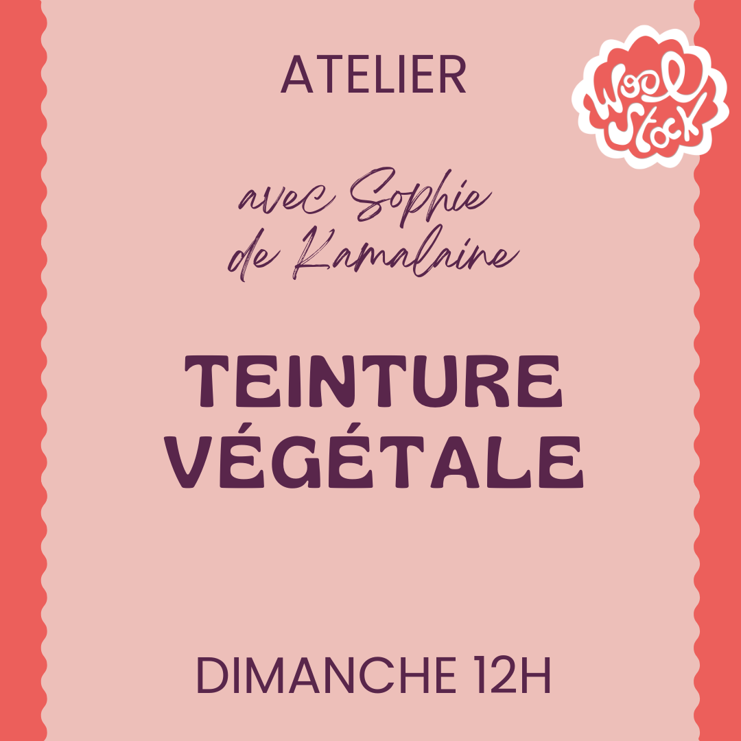 Initiation à la teinture végétale - Teinture