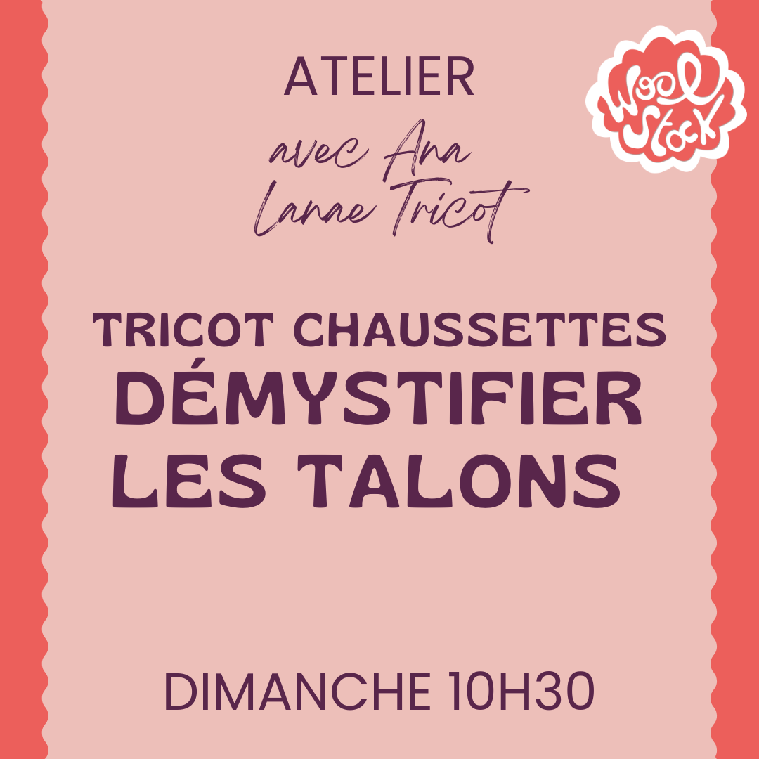 Tricot chaussettes : démystifier les talons