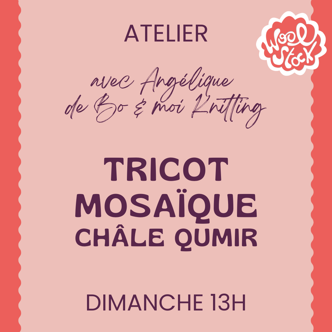 Tricot Mosaïque - Châle Qumir