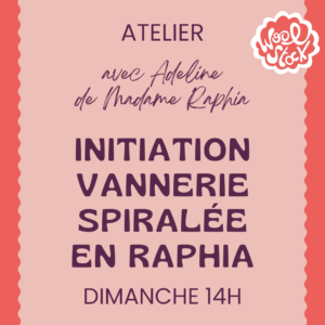 Initiation vannerie spiralée - Vannerie
