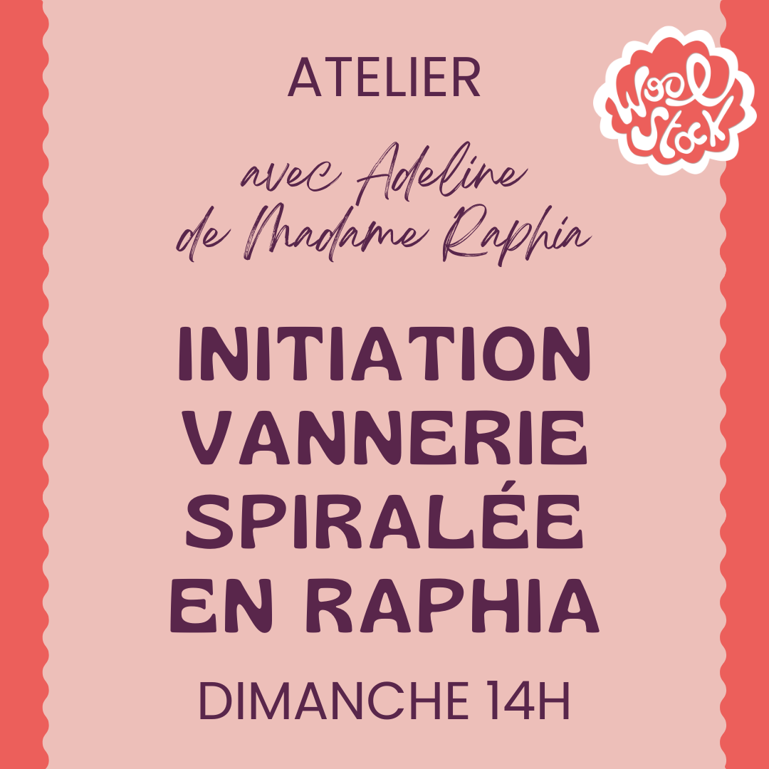 Initiation vannerie spiralée - Vannerie