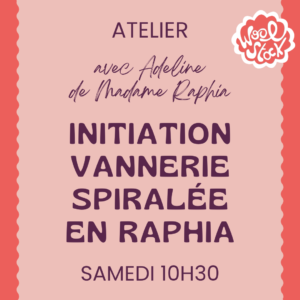 Initiation vannerie spiralée - Vannerie